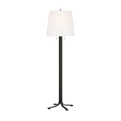 Visual Comfort Studio - TT1042AI1 - Two Light Floor Lamp - Logan - Aged Iron