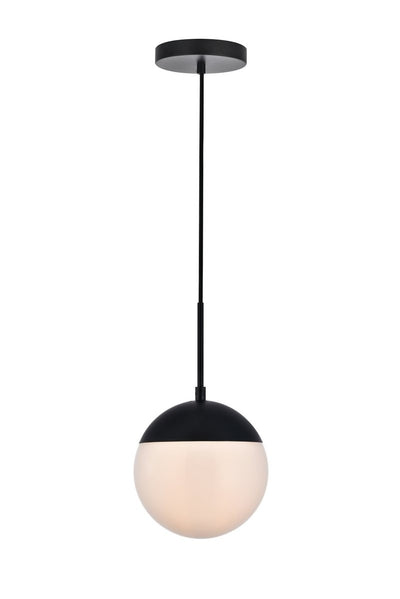 Elegant Lighting - LD6026BK - One Light Pendant - Eclipse - Black