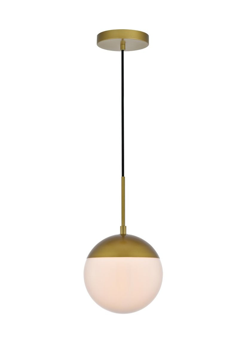 Elegant Lighting - LD6030BR - One Light Pendant - Eclipse - Brass