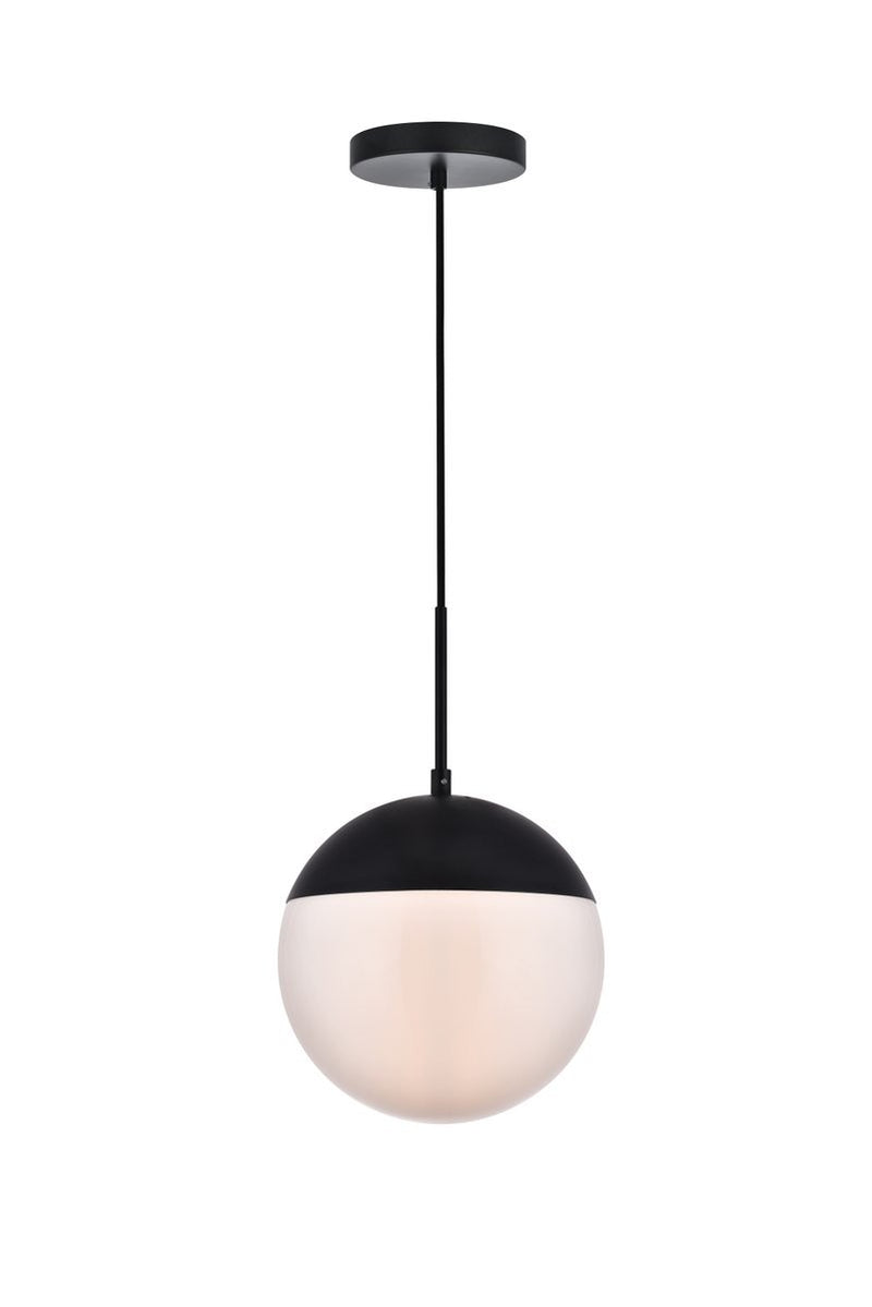 Elegant Lighting - LD6032BK - One Light Pendant - Eclipse - Black