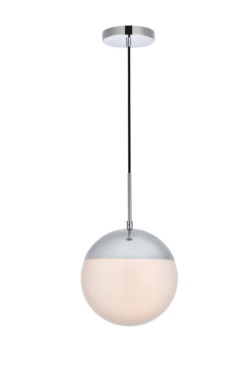 Elegant Lighting - LD6034C - One Light Pendant - Eclipse - Chrome