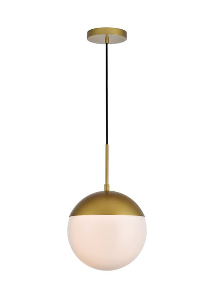 Elegant Lighting - LD6036BR - One Light Pendant - Eclipse - Brass