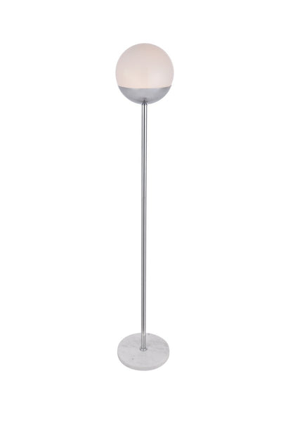 Elegant Lighting - LD6148C - One Light Floor Lamp - Eclipse - Chrome