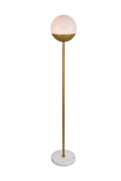 Elegant Lighting - LD6150BR - One Light Floor Lamp - Eclipse - Brass