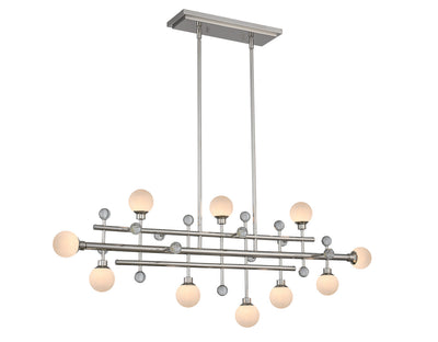 Kalco - 508660PN - LED Island Pendant - Mercer - Polished Nickel