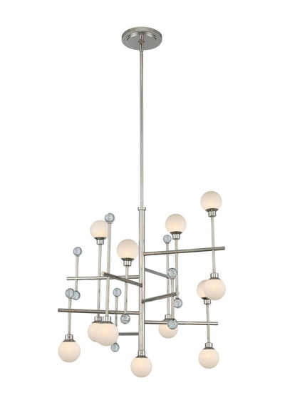 Kalco - 508670PN - LED Chandelier - Mercer - Polished Nickel