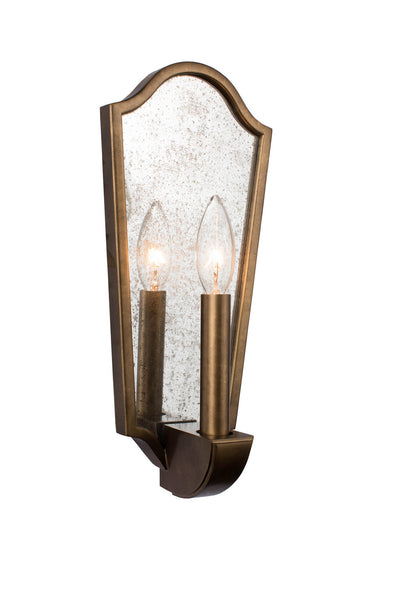 Kalco - 510420PAB - One Light Wall Sconce - Aberdeen - Pearlized Antique Brass