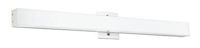 Matteo Lighting - S05734AL - LED Wall Sconce - Moirlite - Aluminum