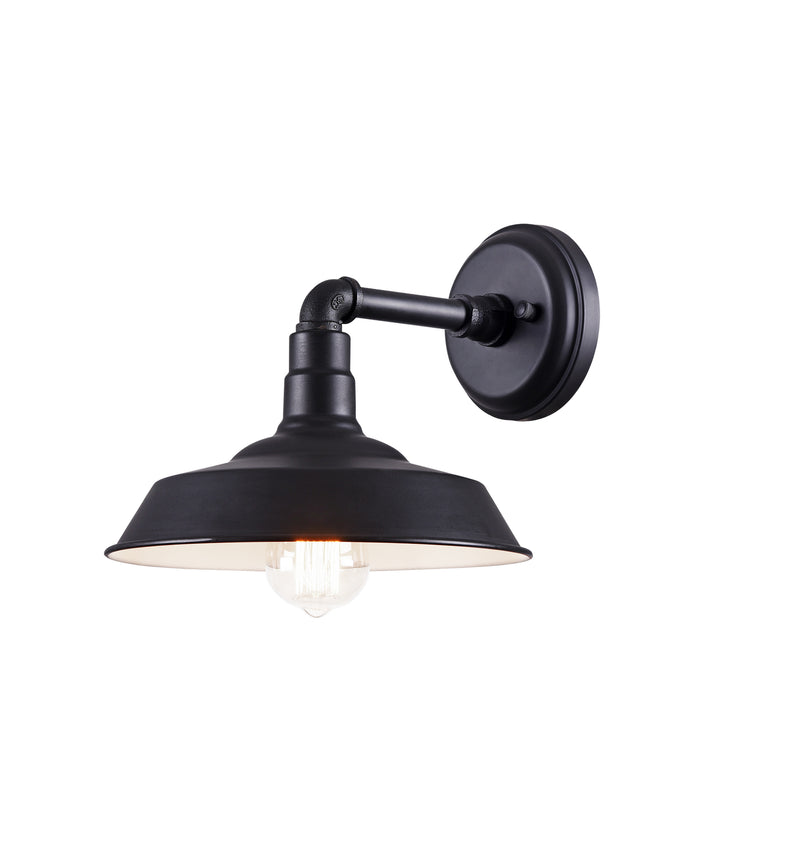 Matteo Lighting - W58301DG - One Light Wall Sconce - Scacchi - Dark Grey