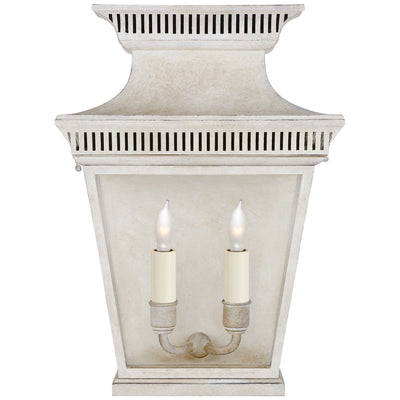 Visual Comfort Signature - CHD 2950OW-CG - Two Light Wall Sconce - Elsinore - Old White