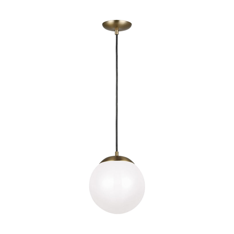 Visual Comfort Studio - 602093S-848 - LED Pendant - Leo - Hanging Globe - Satin Brass
