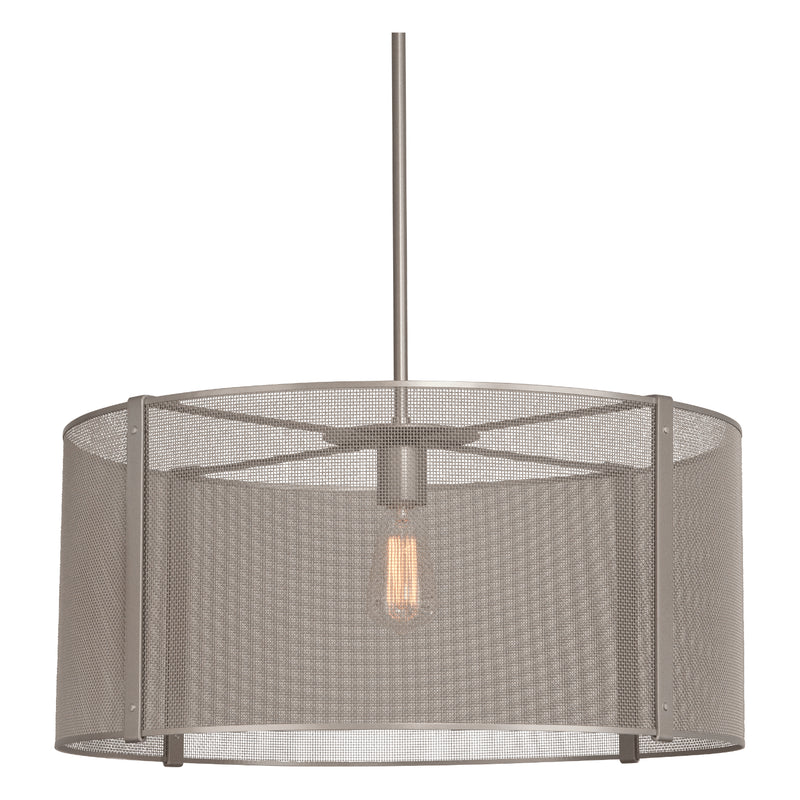 Hammerton Studio - CHB0019-24-BS-0-001-E2 - One Light Pendant - Uptown Mesh - Metallic Beige Silver