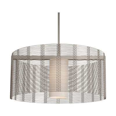 Hammerton Studio - CHB0020-24-BS-F-001-L1 - LED Pendant - Downtown Mesh - Metallic Beige Silver