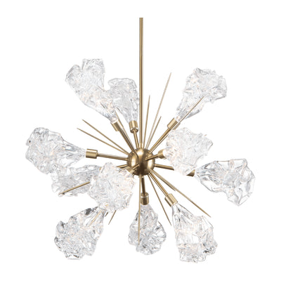 Hammerton Studio - CHB0059-0A-HB-BC-001-L1 - LED Starburst - Blossom - Heritage Brass