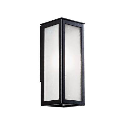 Hammerton Studio - ODB0027-12-TB-FS-L2 - LED Wall Sconce - Outdoor-Box - Textured Black