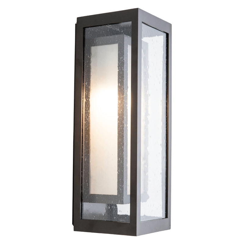Hammerton Studio - ODB0027-18-SB-F-L2 - LED Wall Sconce - Outdoor-Box - Statuary Bronze
