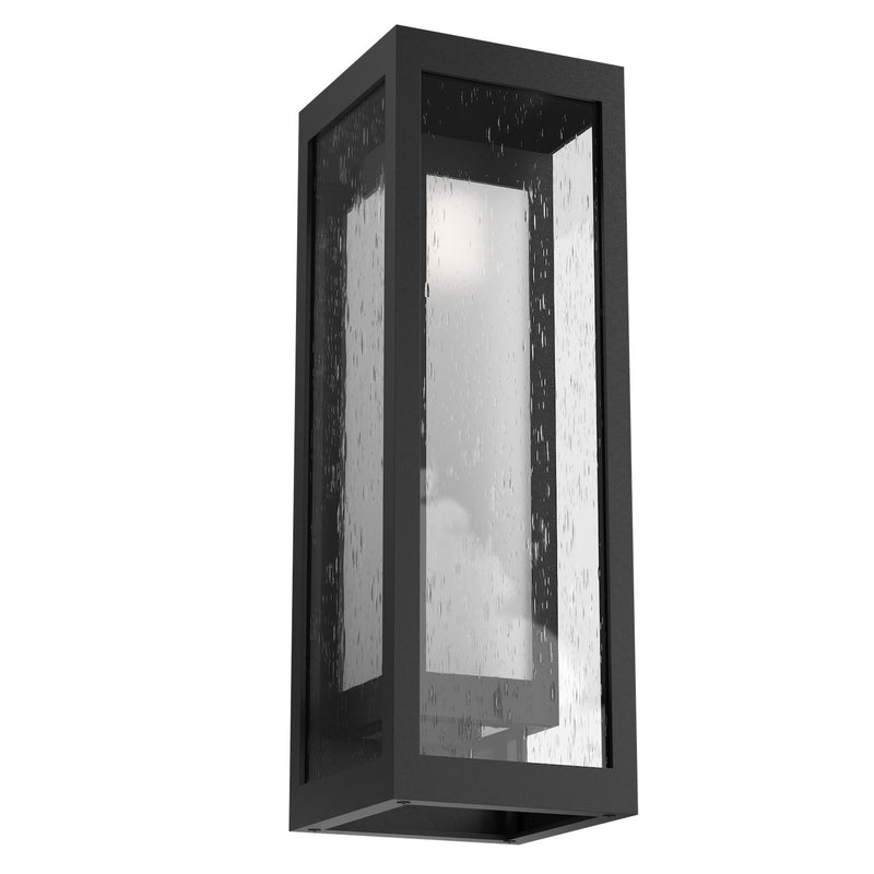 Hammerton Studio - ODB0027-18-TB-F-L2 - LED Wall Sconce - Outdoor-Box - Textured Black