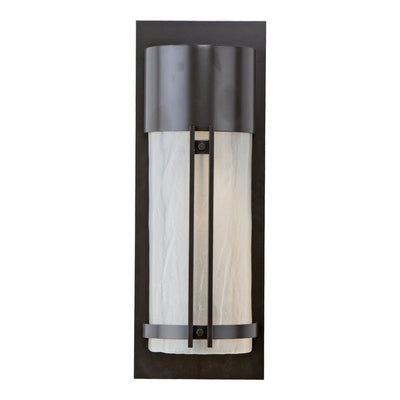 Hammerton Studio - ODB0054-19-SB-FG-L2 - LED Wall Sconce - Outdoor-Round - Statuary Bronze