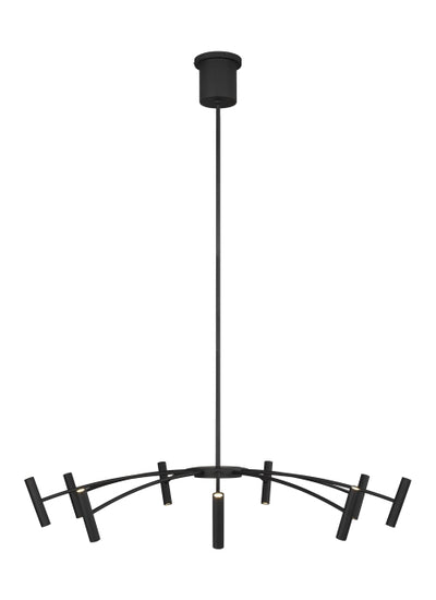 Visual Comfort Modern - 700ARL40B-LED930 - LED Chandelier - Aerial - Matte Black