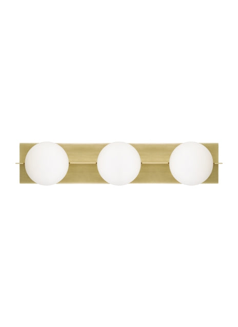 Visual Comfort Modern - 700BCOBL3R - LED Bath - Orbel - Aged Brass