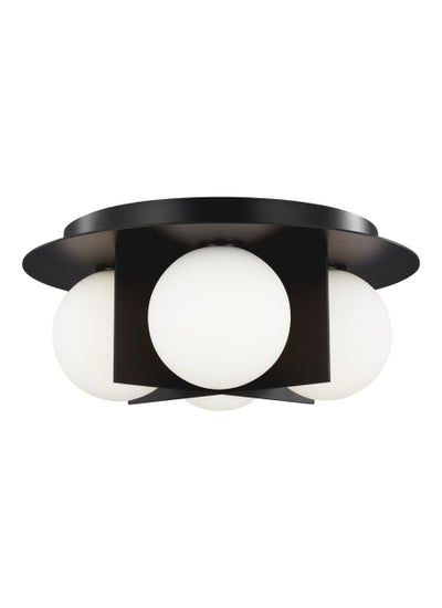 Visual Comfort Modern - 700FMOBLB - LED Ceiling Mount - Orbel - Matte Black
