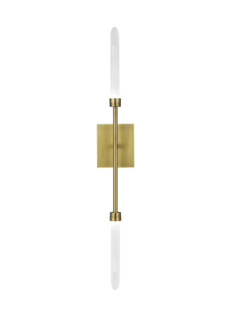 Visual Comfort Modern - 700WSSPRR-LED927 - LED Wall Sconce - Spur - Aged Brass