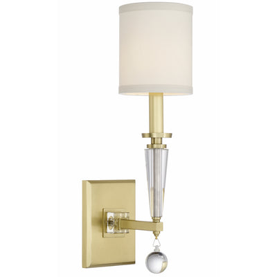 Crystorama - 8101-AG - One Light Wall Mount - Paxton - Aged Brass