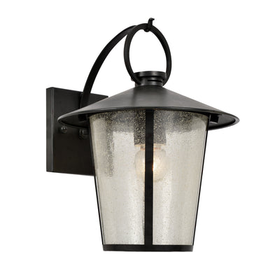 Crystorama - AND-9201-SD-MK - One Light Outdoor Wall Mount - Andover - Matte Black