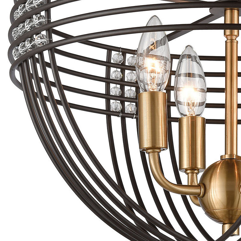 Concentric Semi Flush Mount