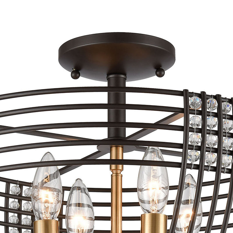 Concentric Semi Flush Mount