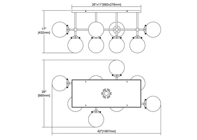 Boudreaux Semi Flush Mount