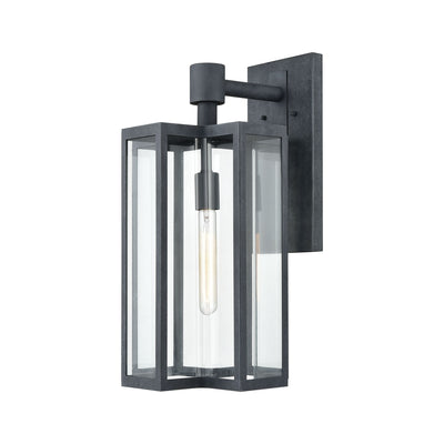 ELK Home - 45166/1 - One Light Outdoor Wall Sconce - Bianca - Aged Zinc