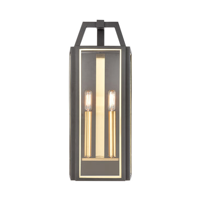 ELK Home - 46741/2 - Two Light Outdoor Wall Sconce - Portico - Charcoal
