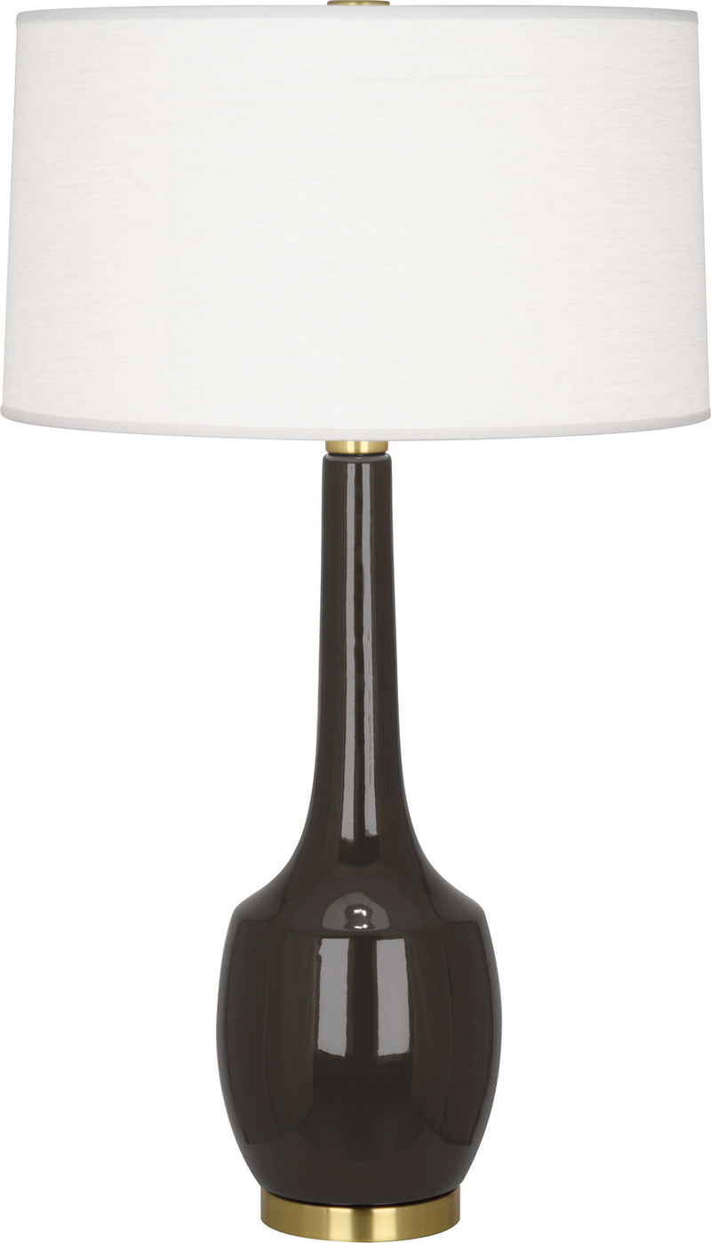 Robert Abbey - CF701 - One Light Table Lamp - Delilah - Antique Brass w/Coffee Glazed