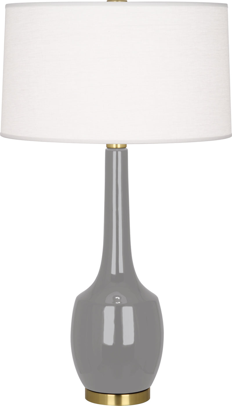 Robert Abbey - ST701 - One Light Table Lamp - Delilah - Smoky Taupe Glazed