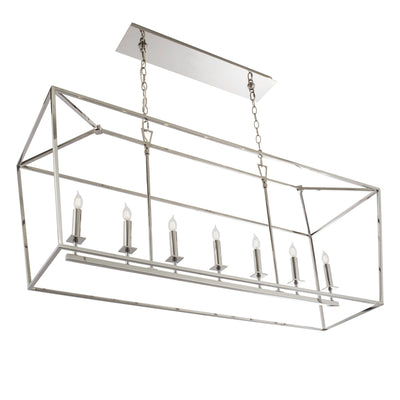 Linear Cage Pendant Chandeliers