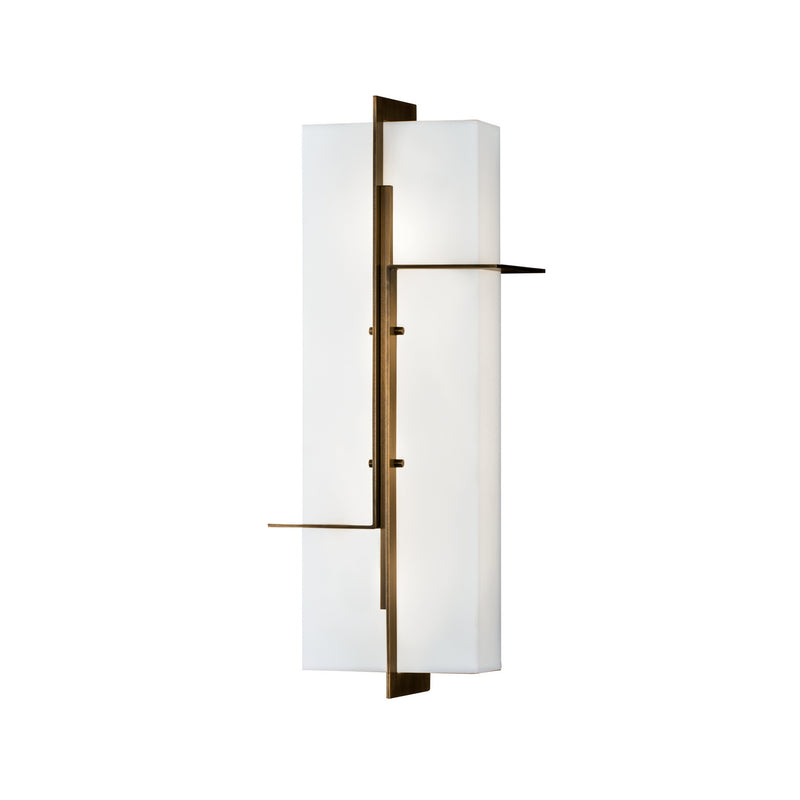 Norwell Lighting - 1235-AG-AC - LED Outdoor Wall Mount - Matrix - Aged Brass