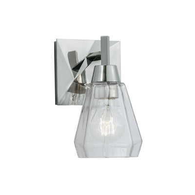 Norwell Lighting - 8281-PN-CL - One Light Bath - Arctic - Polished Nickel