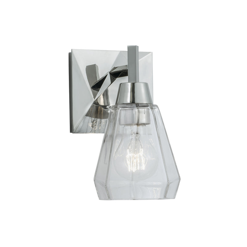 Norwell Lighting - 8281-PN-CL - One Light Bath - Arctic - Polished Nickel