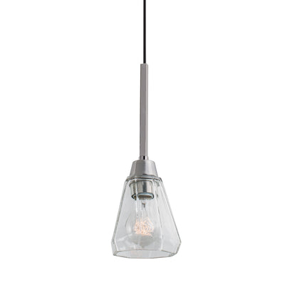 Norwell Lighting - 8284-PN-CL - One Light Pendant - Arctic - Polished Nickel