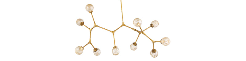 Modern Forms - PD-53751-AB - LED Linear Pendant - Catalyst - Aged Brass