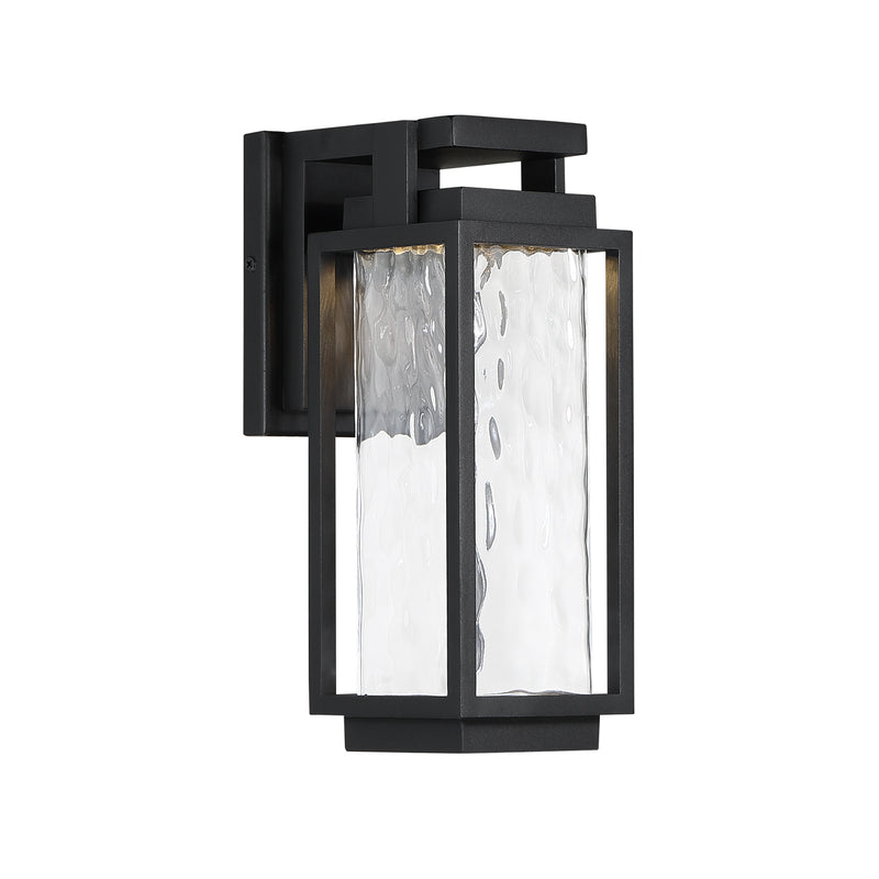 Modern Forms - WS-W41918-BK - LED Outdoor Wall Sconce - Two If By Sea - Black