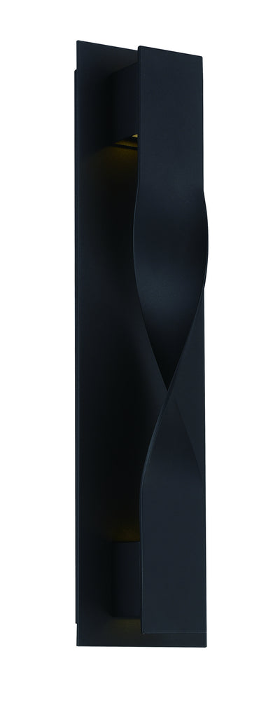 Modern Forms - WS-W5620-BK - LED Outdoor Wall Sconce - Twist - Black