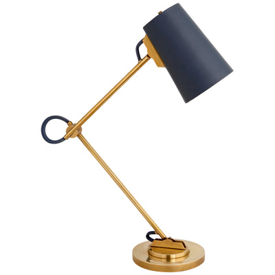 Ralph Lauren - RL 3450NB-NVY - One Light Desk Lamp - Benton - Natural Brass