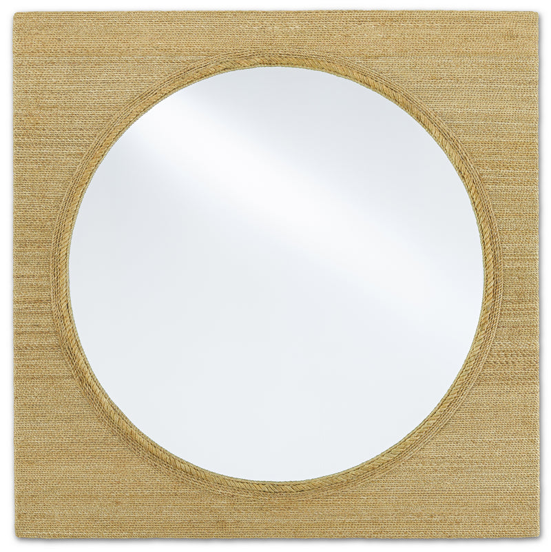 Currey and Company - 1000-0060 - Mirror - Tisbury - Natural/Mirror