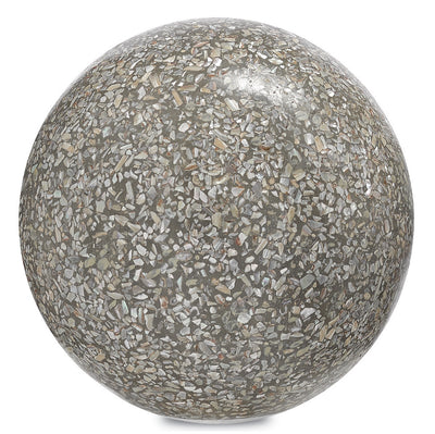 Currey and Company - 1200-0048 - Concrete Ball - Abalone - Abalone
