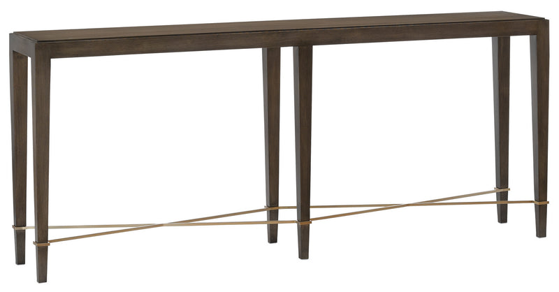 Currey and Company - 3000-0116 - Console Table - Verona - Chanterelle/Champagne