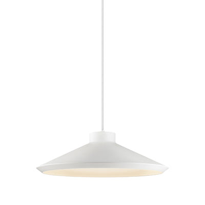 Sonneman - 2754.03-E - One Light Pendant - Koma - Satin White