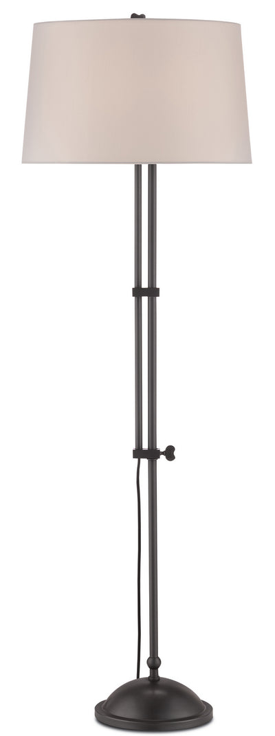 Currey and Company - 8000-0055 - One Light Floor Lamp - Barry Goralnick - Oil Rubbed Bronze