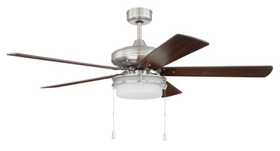 Craftmade - STO52BNK5 - 52``Ceiling Fan - Stonegate - Brushed Polished Nickel